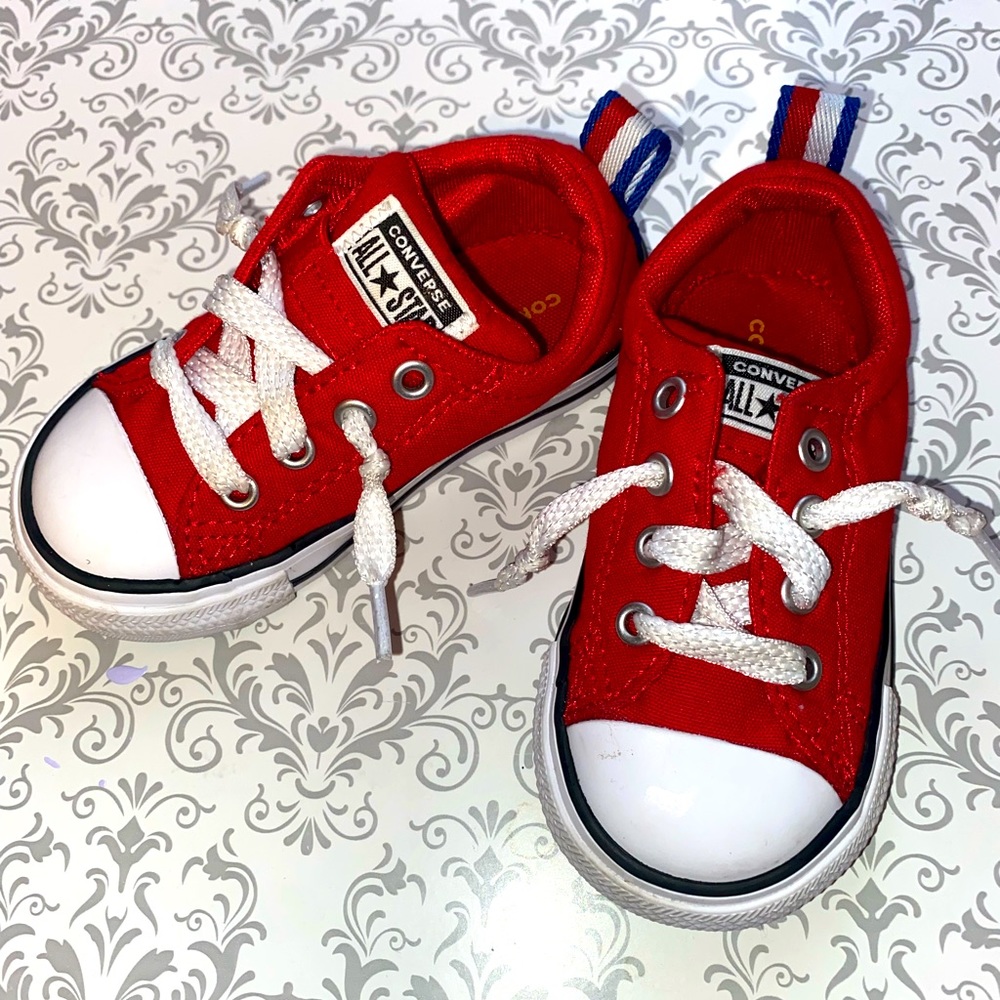 Red Toddler Converse All Star